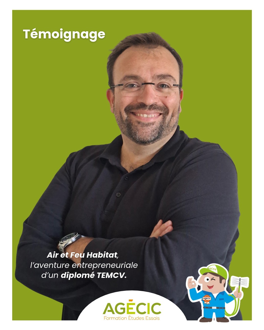 À 44 ans, Emmanuel a choisi de changer de voie pour apprendre un nouveau métier (Témoignage d'un certifié TEMCV septembre 2026)
